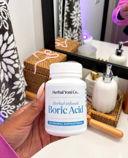 Herbal Yoni Boric Acid Suppositories